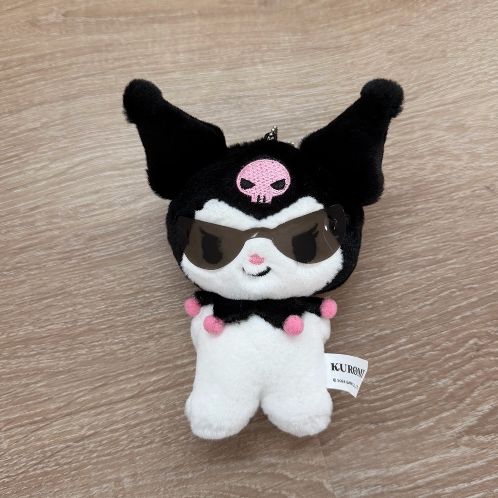 Kuromi Plush Keychain